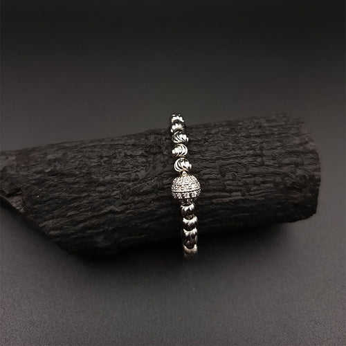 Elegant Silver Chain Bracelet