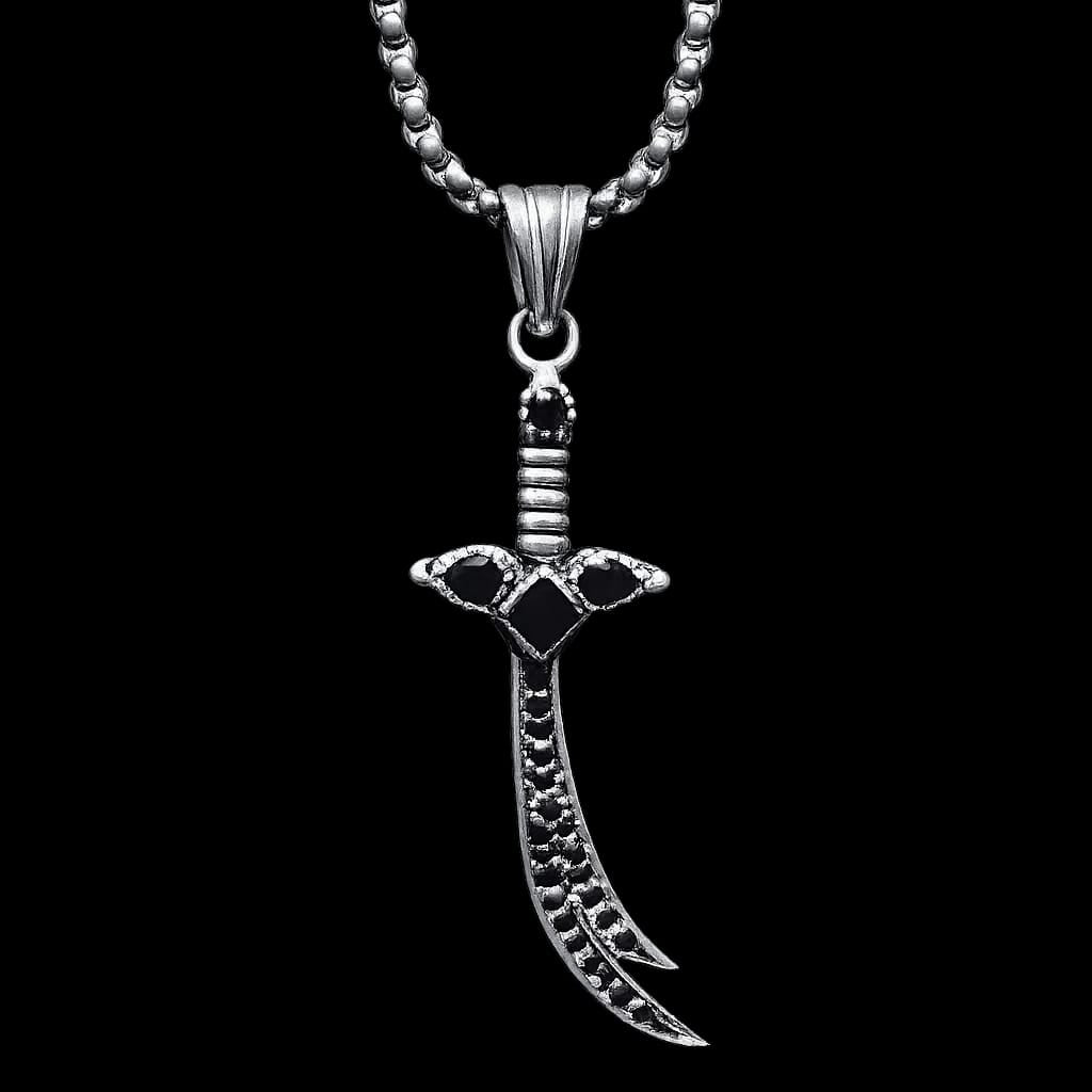 Ya Ali (ع) Zulfiqar Sword Necklace