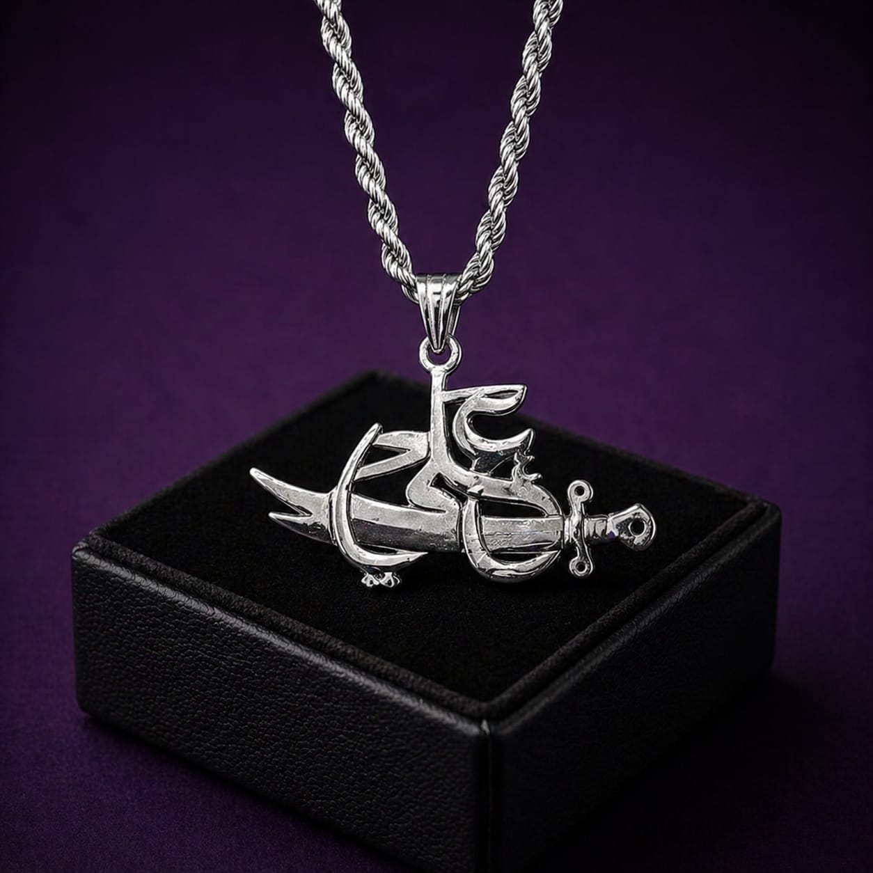 Ya Ali (ع) Zulfiqar Sword Necklace