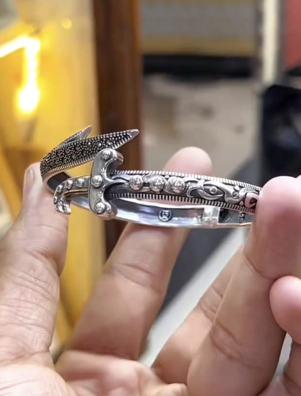 Ya Ali (ع) Zulfiqar Sword Bangle - 4
